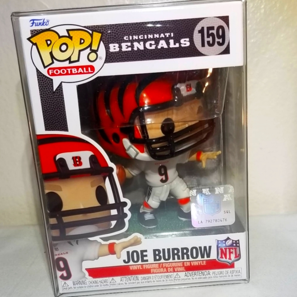 COPY - Joe Burrow Funko Bengals WHO DEY